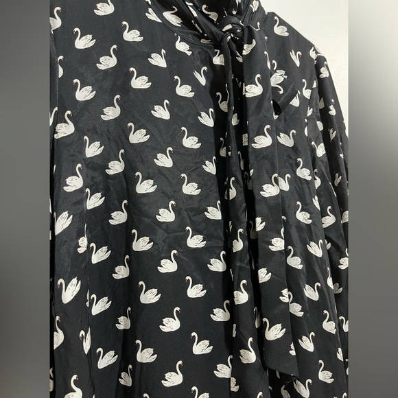 The Caroline Tie-Neck Mini Dress by Maeve - Picture 6 of 10